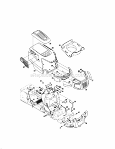 Part Location Diagram of 735-04076 MTD Accessory Net