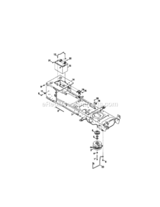 PtoBattery Diagram and Parts List for  Craftsman Lawn Tractor