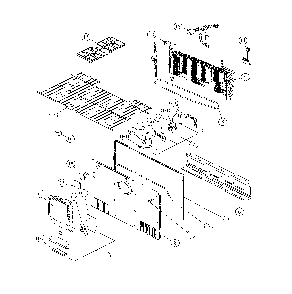 Part Location Diagram of 60128-0015100-00 Daewoo Heater sheath as