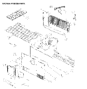 Part Location Diagram of 3011176500 Daewoo Refrigerator ice cube tray