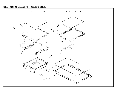 Part Location Diagram of 3014545499 Daewoo Plate inst glas (3)