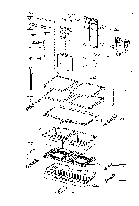 Part Location Diagram of 30125-0010600-01 Daewoo Refrigerator Guide 30125-0010600-01