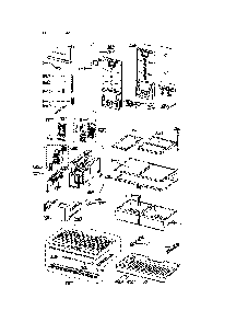 Part Location Diagram of 60167-0000200-01 Daewoo Refrigerator Air Damper 60167-0000200-01