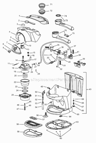 Part Location Diagram of 5532112000 DeLonghi Tube