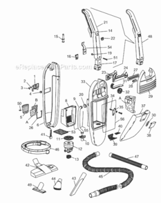 Part Location Diagram of VT213650 DeLonghi Header