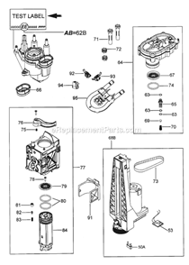 Page C Diagram and Parts List for  DeLonghi Coffee Maker