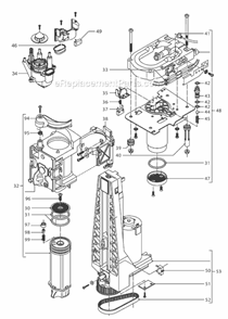 Part Location Diagram of 7313216831 DeLonghi Complete Grinder