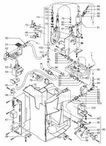 Part Location Diagram of 6213210091 DeLonghi Connection