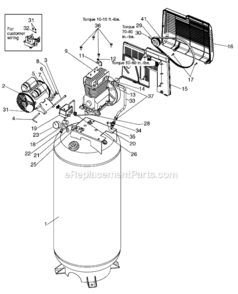 Part Location Diagram of 5140122-73 DeVilbiss Spring Washer