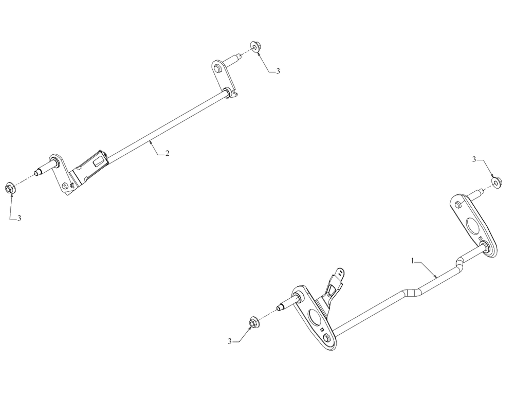 Axles Diagram and Parts List for (181EU2C2738)(2022) DeWALT Lawn Mower