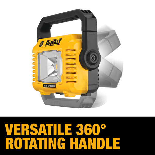 Section 1 Diagram and Parts List for Type 1 DeWALT Worklight & Flashlight