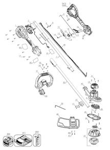 Diagram Diagram and Parts List for Type 2 DeWALT Miscellaneous