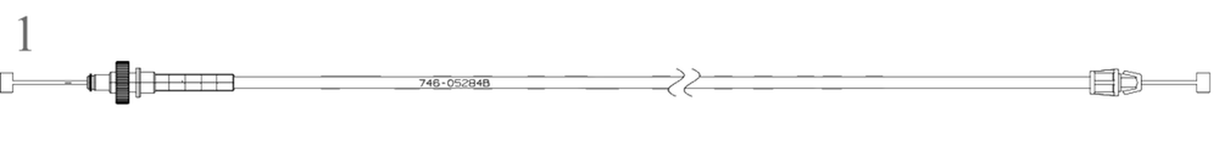 Cable Diagram and Parts List for (181EU2C2738)(2022) DeWALT Lawn Mower