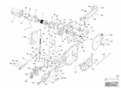 Part Location Diagram of N506804 DeWALT Pointer