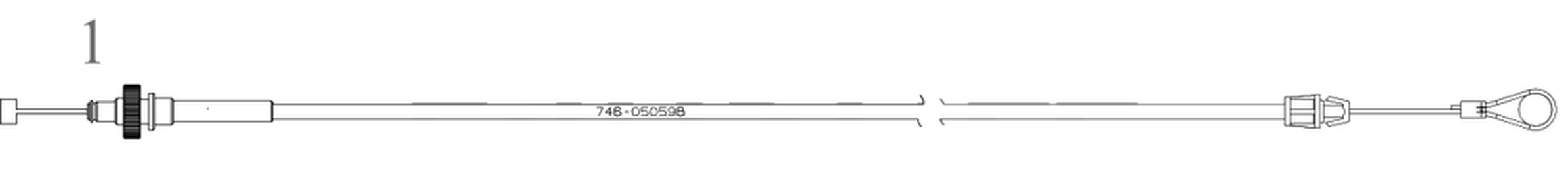 Cable Diagram and Parts List for (18AEZ3C2739)(2022) DeWALT Lawn Mower