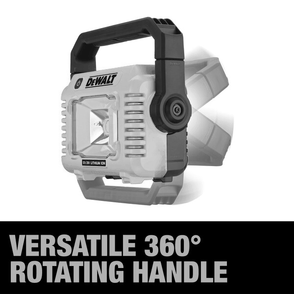 Section 1 Diagram and Parts List for Type 1 DeWALT Worklight & Flashlight