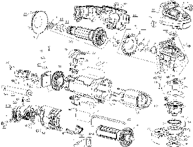Part Location Diagram of NA043319 DeWALT Module