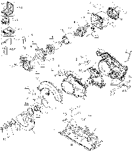 Page A Diagram and Parts List for Type 2 DeWALT Circular Saw