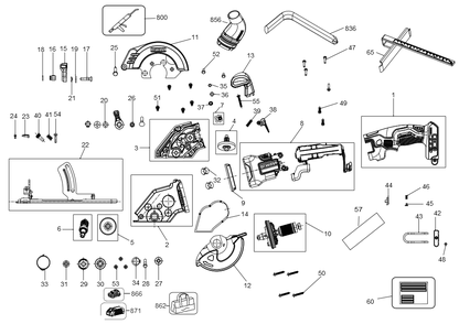 Part Location Diagram of N514767 DeWALT Screw