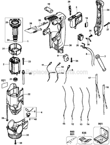 thumbnail image 2 of DeWalt SDS Rotary Hammer Carbon Brush Replacement Set – Part #584429-01 2 of 14