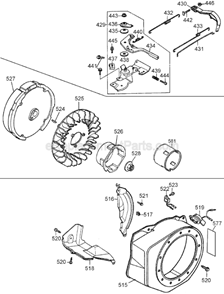 Page F Diagram and Parts List for Type 1 DeWALT