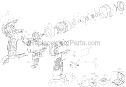 Part Location Diagram of 617784-00 DeWALT Plain Washer