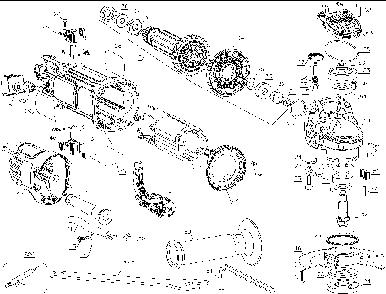 Page A Diagram and Parts List for Type 2 DeWALT Angle Grinder