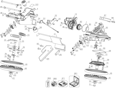 Part Location Diagram of N439121 DeWALT O-RING