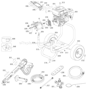 Part Location Diagram of N004046 DeWALT Warning Label