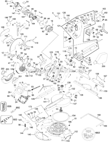 Part Location Diagram of N225698 DeWALT Armature Assy.