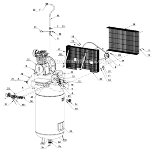 Part Location Diagram of 5140121-84 DeWALT COMPRESSION NUT