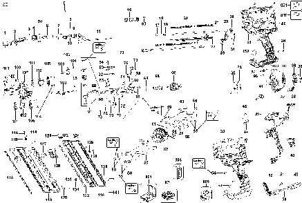 Page A Diagram and Parts List for Type 2 DeWALT Nailer