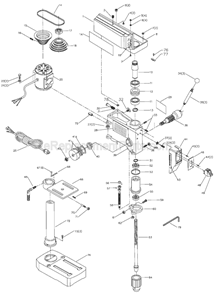 Part Location Diagram of 902010101207 Delta Hex Nut