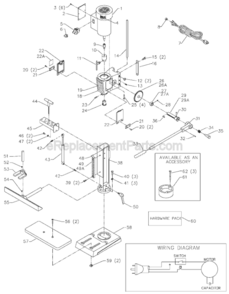 Part Location Diagram of 1320130 Delta Strain Relief