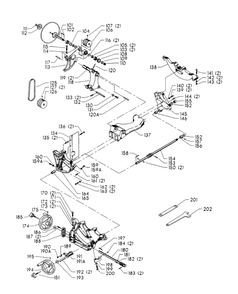 Delta 34-801 Type-3 Diagram and Parts List for Type-3 Delta Saw