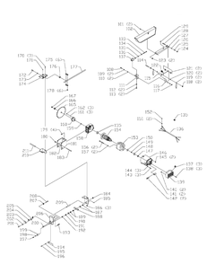 Delta 36-560 Diagram and Parts List for 36-560  Delta Saw