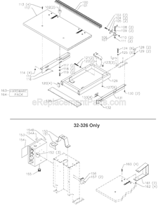 Part Location Diagram of 449013050003S Delta Base Assembly