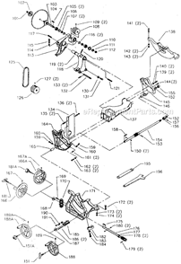 Page B Diagram and Parts List for Type 1 Delta