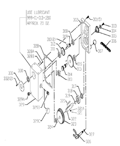 Delta 22-675 Diagram and Parts List for  Delta Planer Jointer