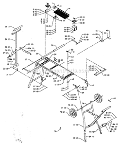 Part Location Diagram of 1346185 Delta Hinge RH