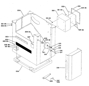 Diagram 2 Diagram and Parts List for Type 1 Delta Saw