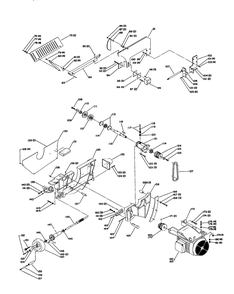 Diagram 1 Diagram and Parts List for  Delta Saw