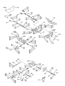 Diagram 1 Diagram and Parts List for  Delta Saw