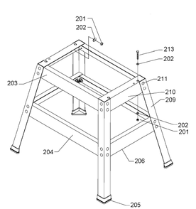 Delta Sa350 Diagram and Parts List for  Delta Sander Grinder