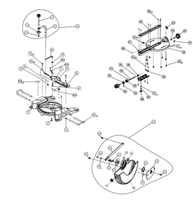 Part Location Diagram of DPEC004625 Delta Lower Guard Assembly
