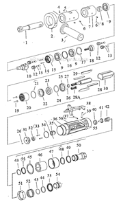 Part Location Diagram of 51941 Dynabrade Spring