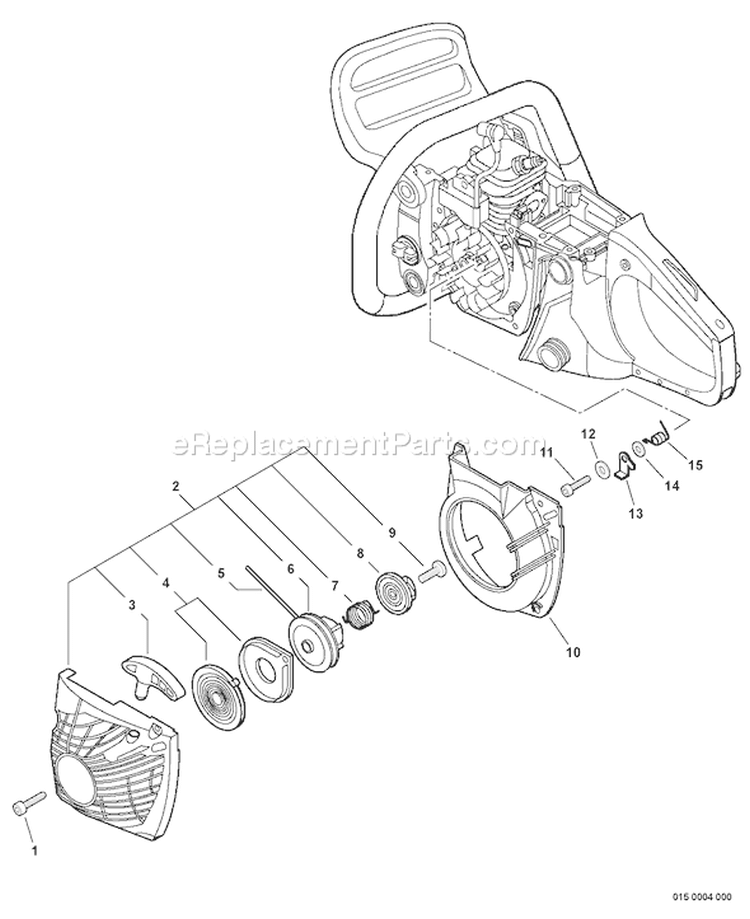 Page L Diagram and Parts List for C10013001001 - C10013999999 Echo