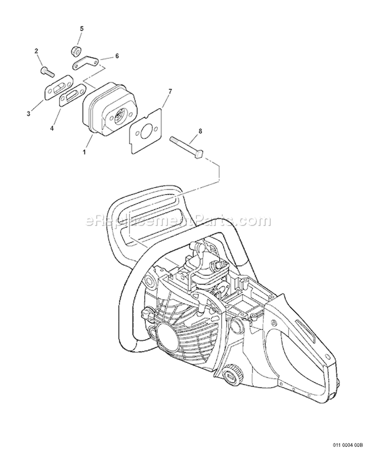 Page F Diagram and Parts List for C10013001001 - C10013999999 Echo