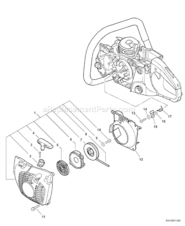 Page L Diagram and Parts List for C02904001001 - C02904999999 Echo