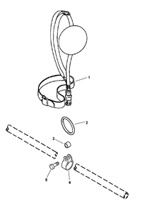 Optional Srm Shoulder Strap Kit 99944200200 Diagram and Parts List for 159491 - 999999 Echo Trimmer
